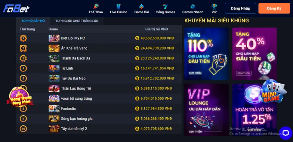 Game slot tr888 mẹo bắn cá